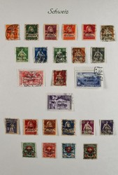 7245: Sammlungen und Posten Schweiz Ämter - Sammlungen