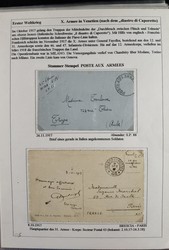 7017: Sammlungen und Posten Besetzung I. WK - Sammlungen