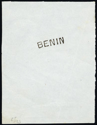 1870: Benin