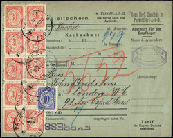 140: Deutsches Reich Stadtpost