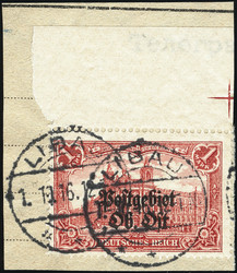 370: Deutsche Besetzung I. WK Postgebiet Ober Ost