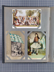 1900-30 ca., GREECE : over 190 postcards, mainly costumes, soldiers, ...