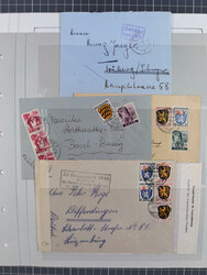 1946/59, meist ungebrauchte/postfrische Sammlung mit u.a. Urdrucksatz ...