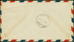 1938, Air Mail issue complete set of eight on Tripoli Marseille ...