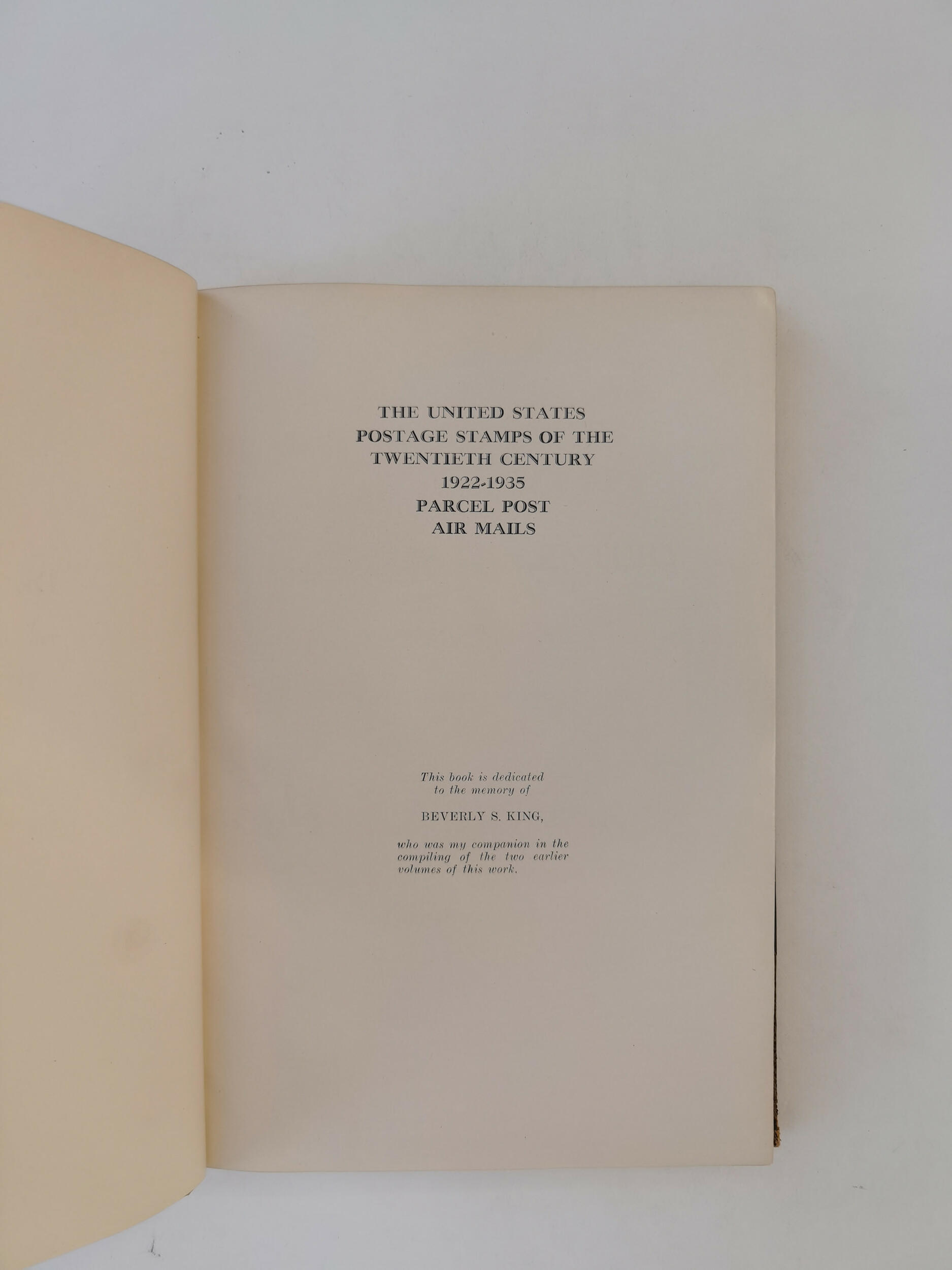 UNITED STATES – Johl, Max G. + King, Beverly S.: The United States ...