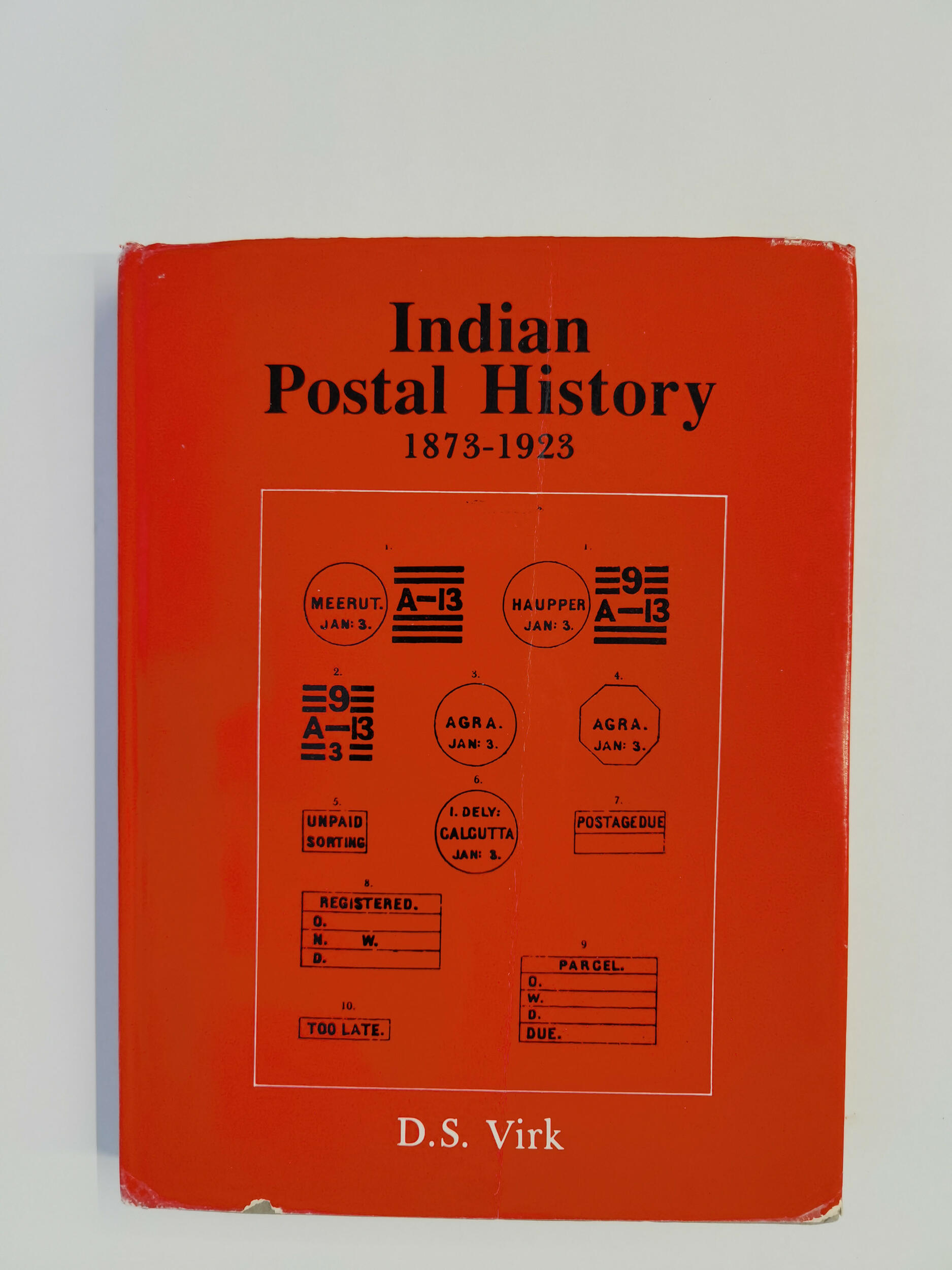 INDIA – Giles, D. Hammond: Catalogue of the Handstruck Postage ...