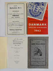 DENMARK – 14 items, mainly catalogues/price lists – 2 price lists ...
