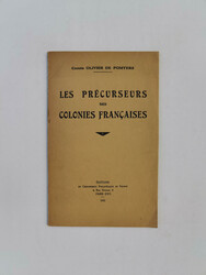 FRANCE – De Pomyers, Comte Olivier: Les Précursors des Colonies ...