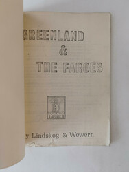 GREENLAND – Lindskog, K. / Wowern, E.: Grønland. Katalogisering af ...