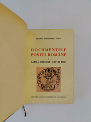 ROMANIA – Wertheimer-Ghika, Jacques: Documentele Postei Române. I ...