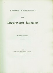 SWITZERLAND – Mirabaud, P. / Reuterskiöld, A. de: Die ...