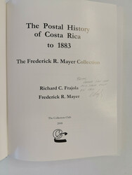 COSTA RICA – Frajola, Richard C. / Mayer, Frederick R.: The Postal ...