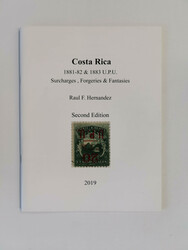 COSTA RICA – Hernandez, Raul F.: Costa Rica. 1881–82 & 1883 U.P.U ...