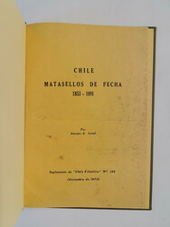 CHILE – Brinkgreve, Hugo V. / West, John C.: The Postal History of ...