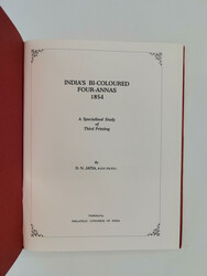 INDIA – Jatia, D. N.: India's Bi-Coloured Four-Annas 1854. A ...