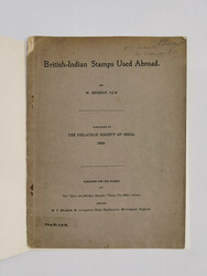 INDIA – Nayeem, Dr. M. A.: Hyderabad. Philatelic History (1980), ...