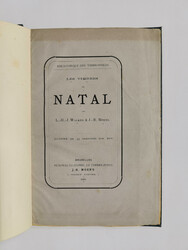 Walker, L.-H.-J. / Moens, J.-B.: Les Timbres de Natal, 1883, 60 pages ...