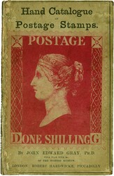 1863 – GRAY, JOHN EDWARD – Hand Catalogue of Postage Stamps (2nd ...