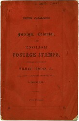 1865 – LINCOLN JUN., WILLIAM – Priced Catalogue of Foreign, ...