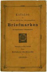 1868 – ZSCHIESCHE, ALWIN – Katalog über alle seit 1840 bis Jan. ...