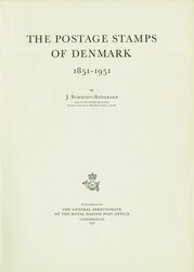 1952 / 1954 – Schmidt-Andersen, J. (Johannes): The postage Stamps ...