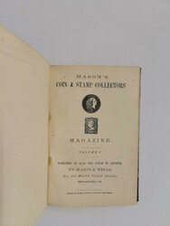 UNITED STATES – Mason's Coin & Stamp Collectors' Magazine, Vol. 1 ...