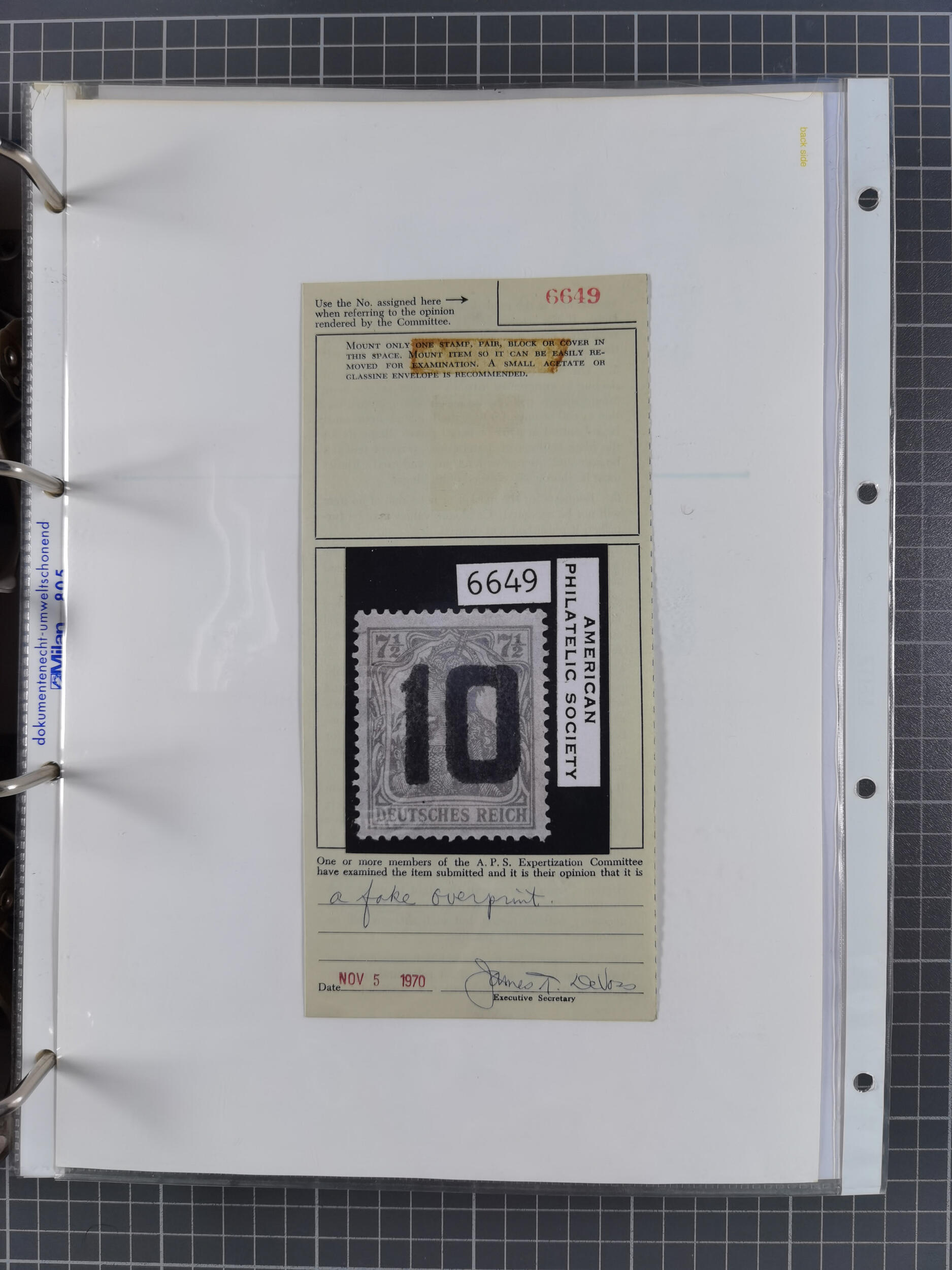 Image 40 for lot number 10259 for Heinrich Köhler 388th Auction