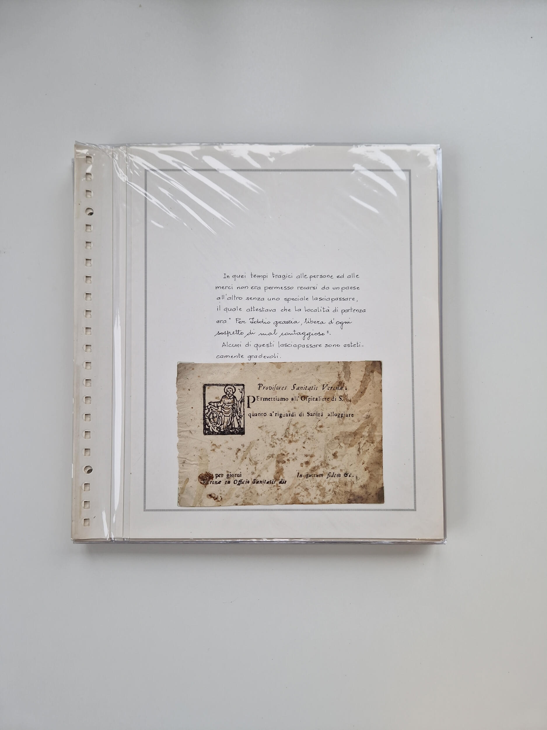 ITALIEN: 1631/1866, Sammlung mit 90 Briefen und Dokumenten mit ...