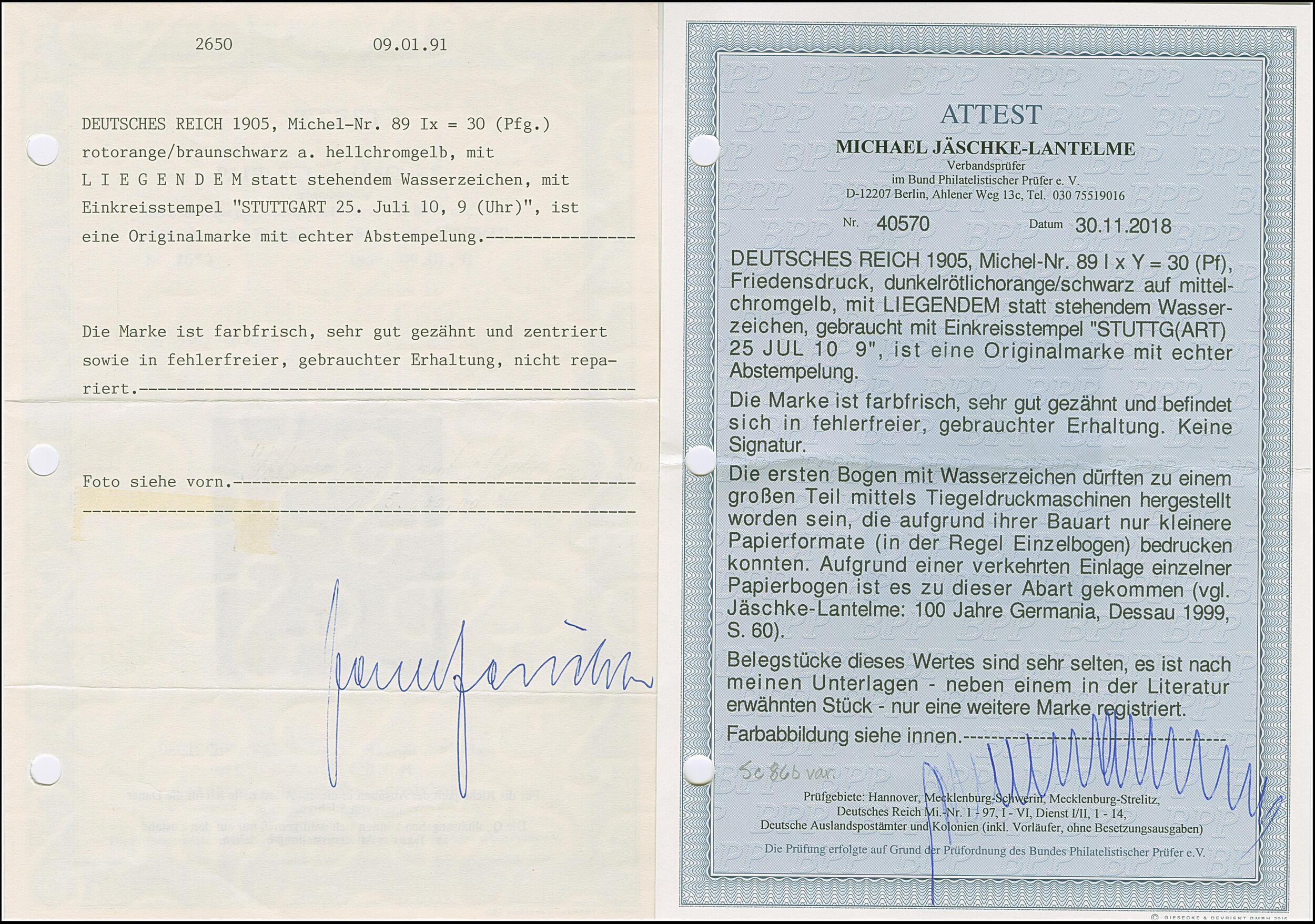 Image 2 for lot number 9156 for Heinrich Köhler 388th Auction