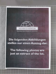 1850/1958 (ca.), reichhaltiger ungebrauchter und gestempelter ...