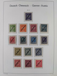 1918/69, meist postfrische Sammlung inkl. Portomarken mit einigen ...