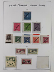 1918/69, meist postfrische Sammlung inkl. Portomarken mit einigen ...