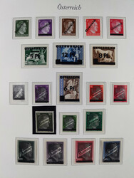 1945/67, in den Hauptnummern komplette bis auf Mi.-Nr. 691 ...