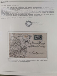 1906/38, RURAL POSTS, specialized collection with 71 covers and cards ...