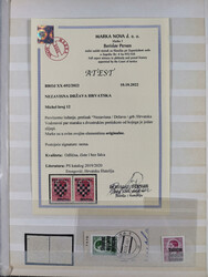 1941/44 (ca.), unused and used collection with over 85 covers and ...