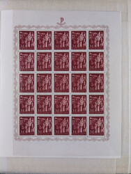 1941/44 (ca.), unused and used collection with over 85 covers and ...