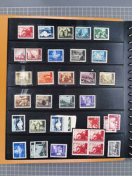 1941/95 (ca.), mint never hinged/unused and used collection with some ...