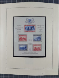 1918/59, interesting, mostly unused and mint never hinged collection, ...