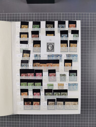 1849/2001 (ca.), mint never hinged/unused and used collection with a ...