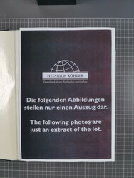 1849/2001 (ca.), mint never hinged/unused and used collection with a ...