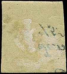 1851, “Gelber Merkur” 6 Kr., Type Ia, dreiseitig breit-bis ...