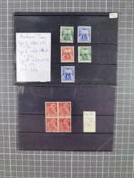 1944-45, Lille, Niort, Nice, Chambery, Bordeaux, mint never ...