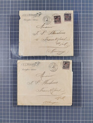 1895/1927, mint never hinged/unused and used group with 4 covers and ...