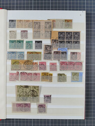 1890/97, valuable used collection, starting with a nice section of ...