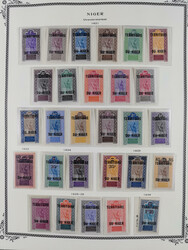 1921/1944, Collection on 11 Scott album leaves, unused and mnh, ...