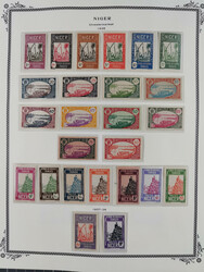 1921/1944, Collection on 11 Scott album leaves, unused and mnh, ...