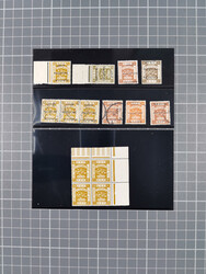 1920/22, small lot of better stamps and varieties including Bale 62b ...