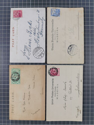 1902/12, OCEAN POST: Ten postcards, three ship cards (S.S.Kinfauns ...
