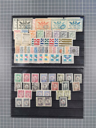 1914/15, North Epirus, small collection with stamps and three covers, ...