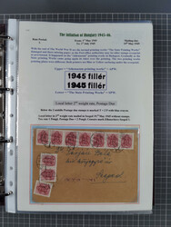 HYPERINFLATION: 1945/46, magnificent award-winning exhibit collection ...